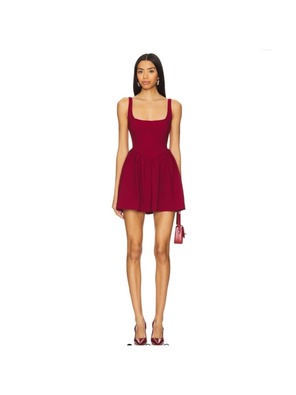 More To Come Oxblood Mini Dress